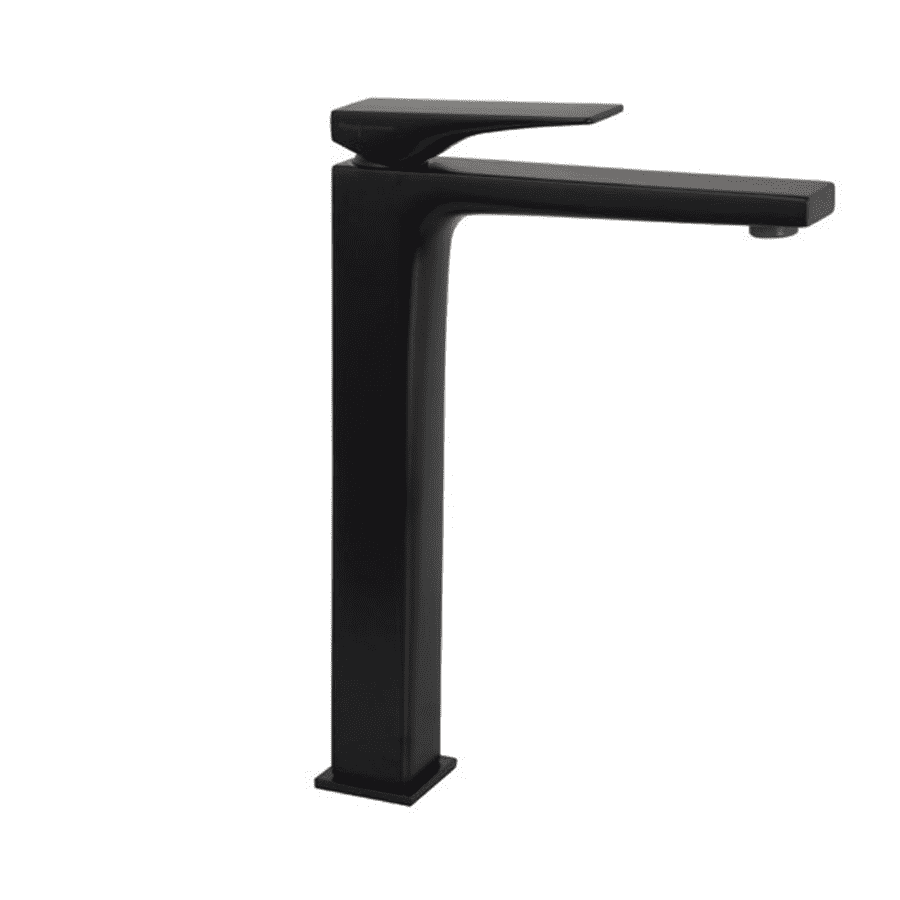 Vòi lavabo Anista cao màu đen mờ Hafele 589.02.452